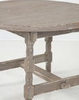 Early 20th Century Painted Gray Low Table