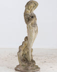 Composite Stone Figure of Venus Emerging from a Shell, England Mid 20th C.