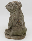 Composite Stone Bull Dog Garden Ornaments, England 1970s