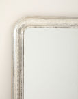 French Silver Gilt Louis Philippe Mirror, Late 19th C.