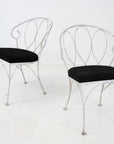 Set of 4 Gray Dining Chairs