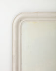 White Painted Louis Philippe Mirror, France Early 20th Century