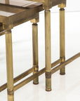 Maison Bagues Trio of Nesting Tables, France Mid 20th Century