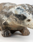 Reconstituted Stone Badger Garden Ornament, England 1960s