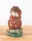 Reconstituted Stone Squirrel Garden Ornament, England 20th Century