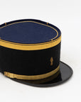 Vintage French Military Academy Officers Hat, Mid Century