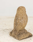Vintage Stone Owl Garden Ornament