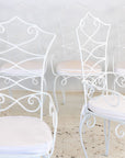 Rene Drouet French Bistro Chairs, Mid 20th Century, Pair