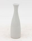 Collection of Three White Single Bud Vases, French Early 21st C.