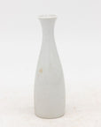 Collection of Three White Single Bud Vases, French Early 21st C.