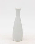 Collection of Three White Single Bud Vases, French Early 21st C.