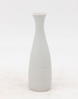 Collection of Three White Single Bud Vases, French Early 21st C.