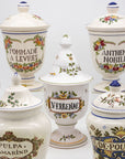 Set of Seven early 20th Century French Provence Apothecary Jars
