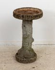 Faux Bois Bird Bath