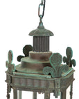 Bronze Art Deco Lantern, Circa 1920-30s