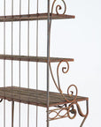 French Circa 1930 Wrought Iron Étagère / Boulangerie Racks