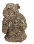 English Bulldog Garden Statue, English Mid 20th C.