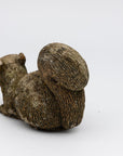 Composite Stone Squirrel Garden Ornament, English 20th Century