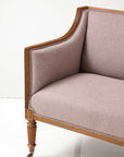 English Regency Tightback Loveseat or Settee, 1820s