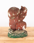 Reconstituted Stone Squirrel Garden Ornament, England 20th Century