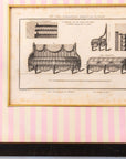 Bench with Arm Rests, 1780-96, Reproduction Print C. 2005