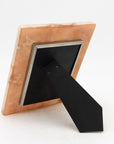 Genuine Pink Quartz/Glass 5” x 7" photo frame by Tozai Home, 2015