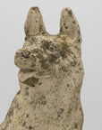 Pair of Concrete Shepherd Dogs, English mid 20th Century