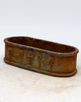 Small Cast Iron Oval Planter, France Early 20th C.