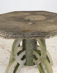 Brutalist Style Concrete Table and set of Four Chairs, England 1960s