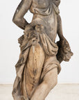 Large Winter Goddess of the Four Seasons Garden Figure, Italy, Late 20th C.