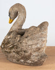 Reconstituted Stone Swan Planter, English Early 20th Century