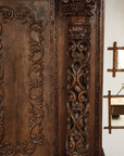 Monumental 18th Century Baroque Italian Walnut Armoire