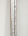 French Silver Gilt Louis Philippe Mirror, Late 19th C.