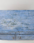 Blue Painted French Buffet, Mid 19th C.
