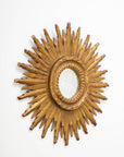 Early 20th Century French Sunburst MIrror
