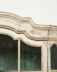 Early 19th century Swedish Vitrine White Painted Pine