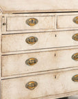 French Painted Secretary Desk with Fallfront, Mid 19th century