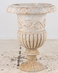 Carved Neoclassical Marble Urn, Italy Early 20th C.
