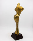 Modernist Style Female Brass Sculpture, USA 1970s