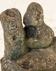 Concrete Duck and Ducklings Garden Ornament, French 20th Century