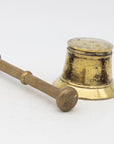 Antique Vintage Brass Mortar and Pestle