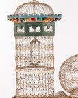 Polychrome Wire Birdcage, French 20th-Century