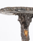 Faux Bois Cast Stone Table