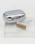Vintage Men's Grooming Kit with Leather Case