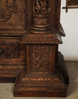 Monumental 18th Century Baroque Italian Walnut Armoire