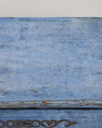 Blue Painted French Buffet, Mid 19th C.