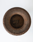 Pair Cast Iron Pie Crust Urns
