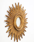 Early 20th Century French Sunburst MIrror