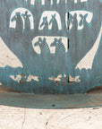 Noah's Ark with Animals Steel Sculpture, USA, Early 21st C.