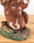 Reconstituted Stone Squirrel Garden Ornament, England 20th Century